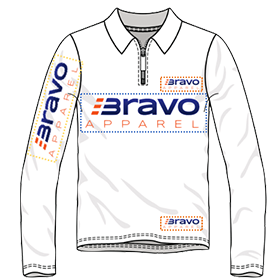 Embroidery and printing options front