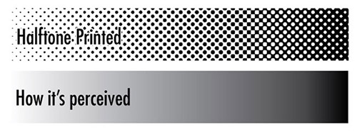 what is halftone printing